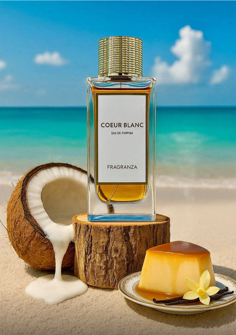 Coeur Blanc Fragranza - Eau de parfum unisexe